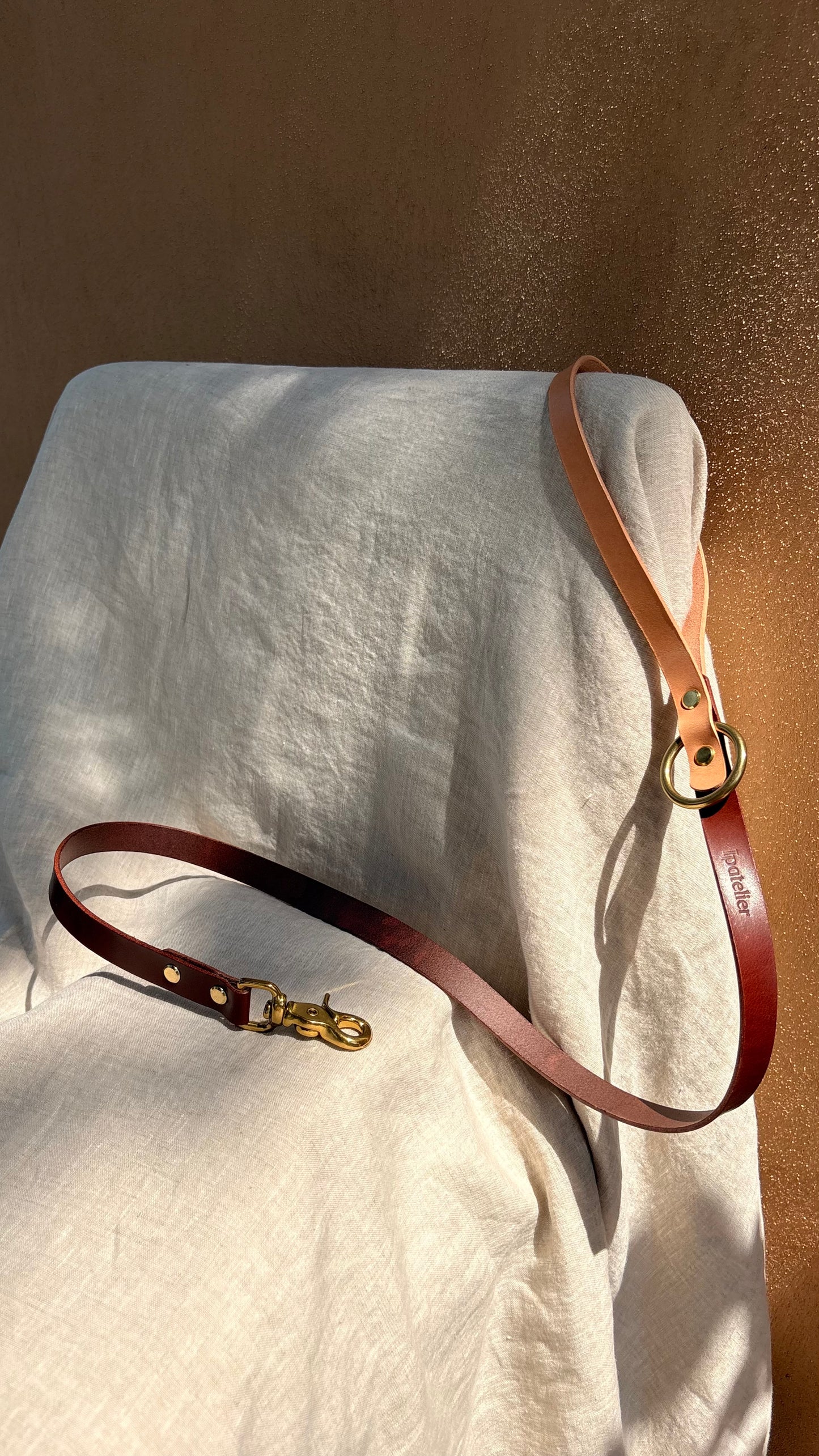 Correa Bicolor · Crudo & Cognac
