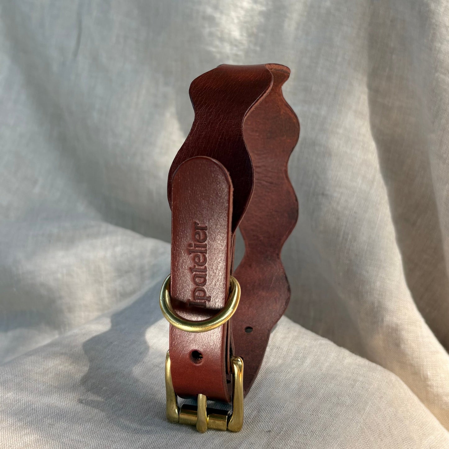 Collar Wavy Cognac