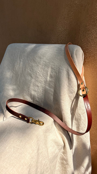 Correa Bicolor · Crudo & Cognac
