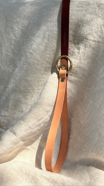 Correa Bicolor · Crudo & Cognac
