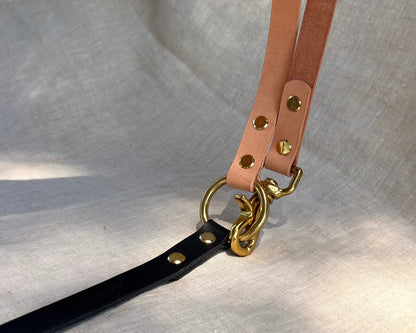 Correa Bicolor · Crudo & Noir