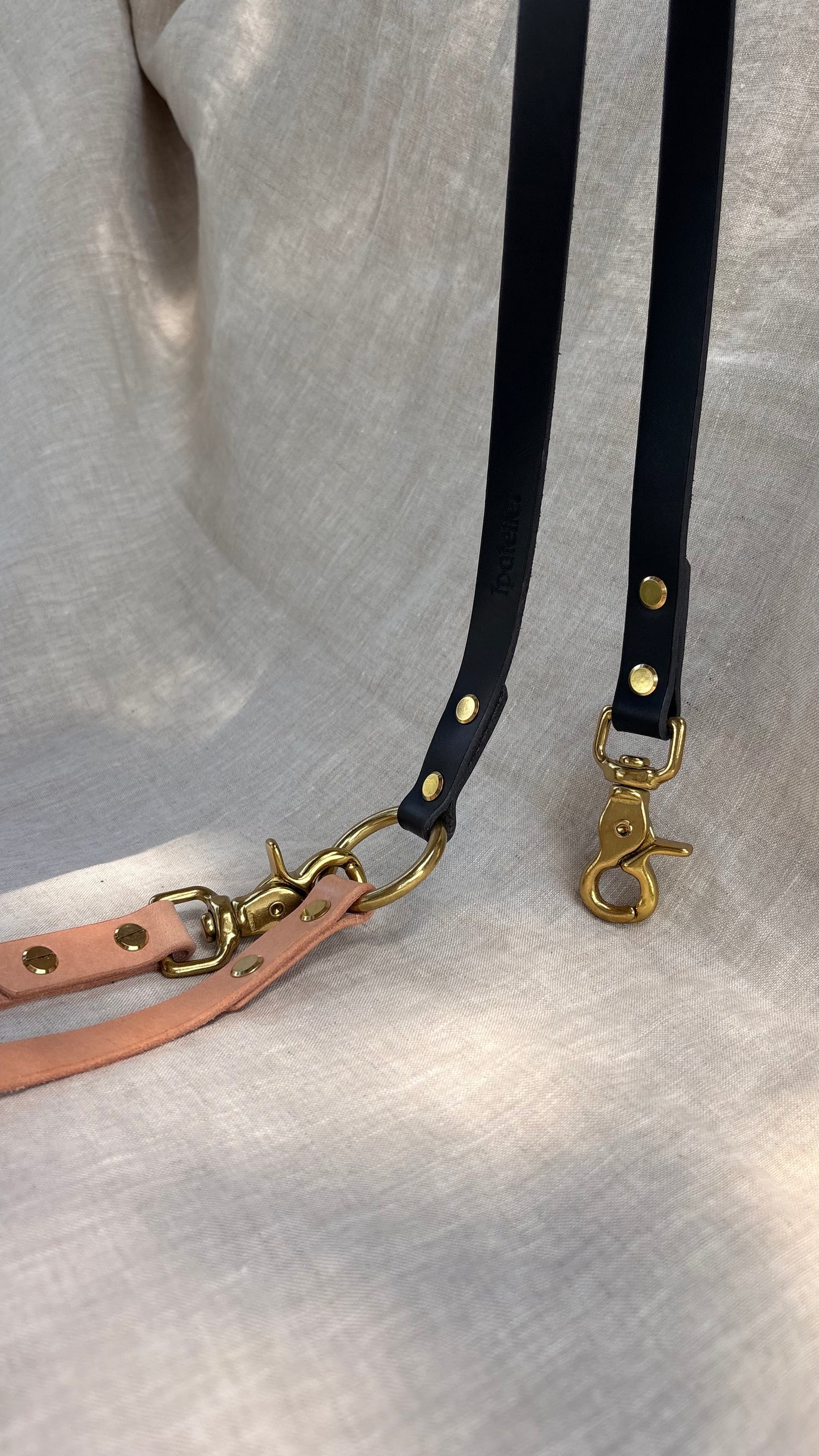 Correa Bicolor · Crudo & Noir