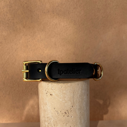 collar liso_noir