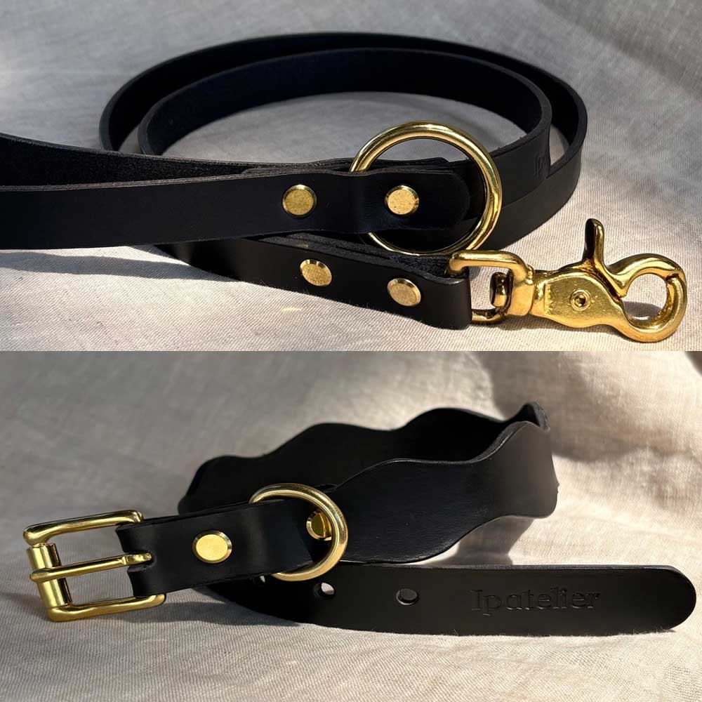 Pack Correa Lisa - Collar Wavy
